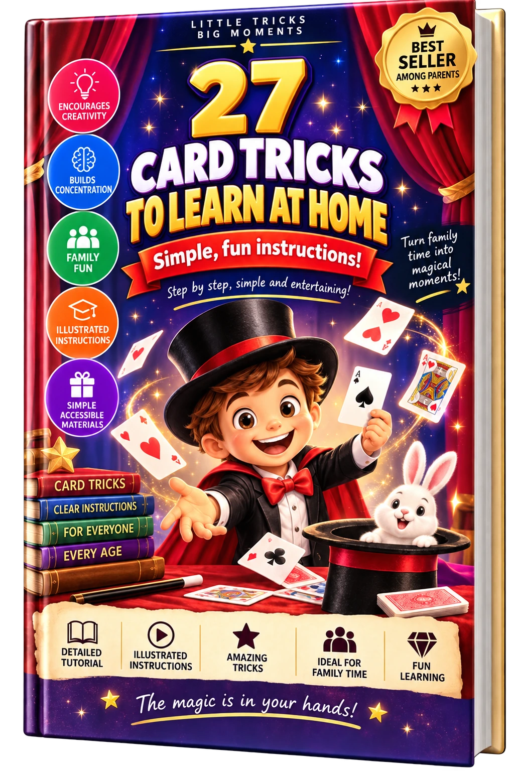 Bonus cover: 27 Card Tricks to Learn at Home